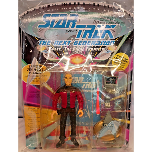 STAR TREK The Next Generation Action Figure Cpt Jean-Luc Picard Playmates toys