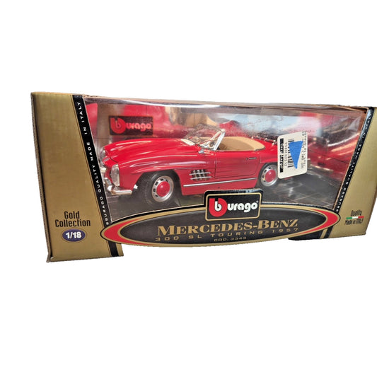 BURAGO MERCEDES BENZ 300SL TOURING 1957 1/18