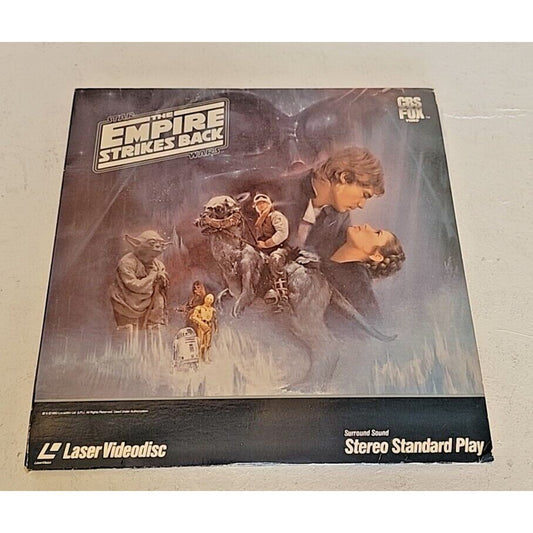 Star Wars Empire Strikes Back LASERDISC vintage rare