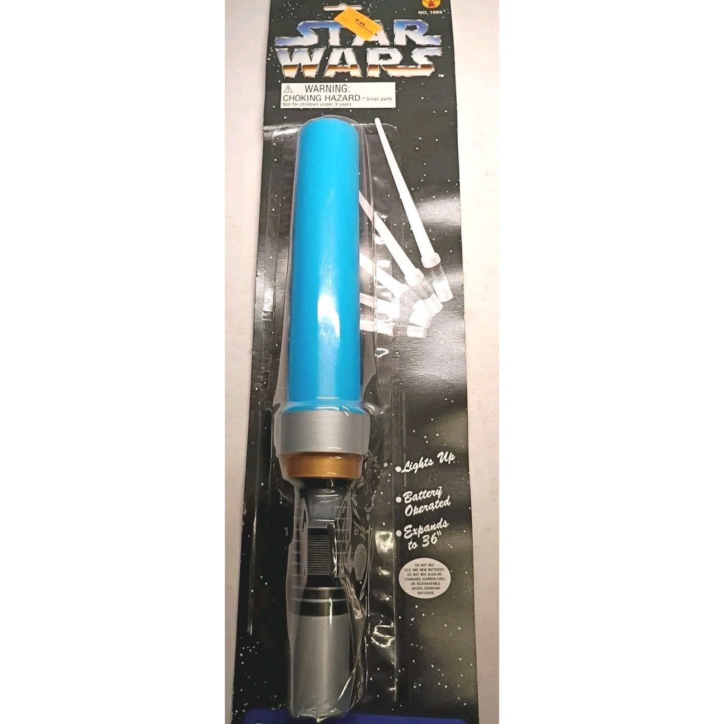 RARE Vtg Star Wars Rubies 1995 Lightsaber In Box #1588 Expands to 36” - Saber