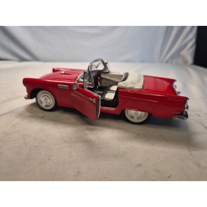 1955 Ford Thunderbird Convertible Car SS 7714 Red 1/24 Scale Diecast