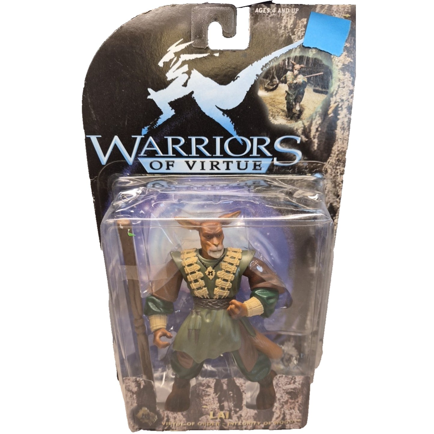 1997 Warriors Of Virtue Action Figure Play’Em Toys