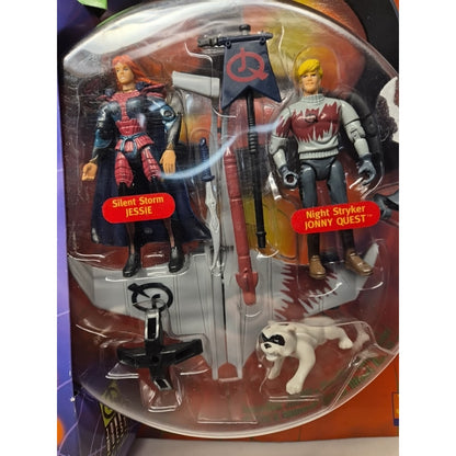 Jonny Quest Silent Storm Jessie Night Stryker Bandit Action Figures Galoob 1995