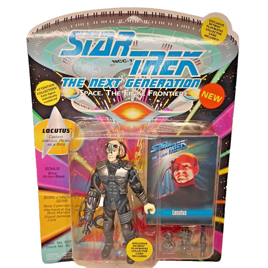 1993 Locutus Captain Jean-Luc Picard as a Borg Star Trek