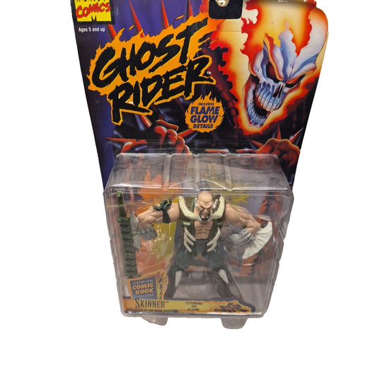 Ghost Rider Skinner with glow-in-the-dark features figure by Toy Biz 1995
