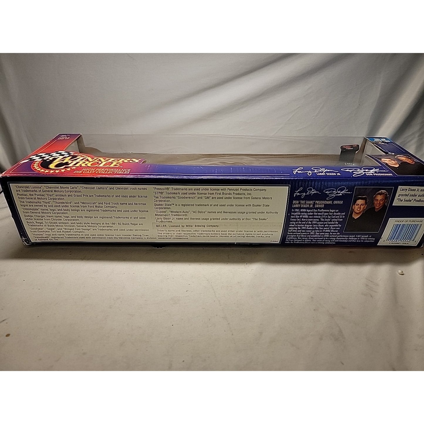 Kenner Winners Circle 1997 Top Fuel Series Don Prudhomme Larry Dixon Jr Dragster