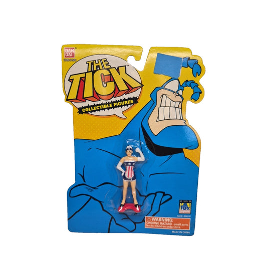 The Tick Collectible Mini Figure *AMERICAN MAID* 1994 Bandai