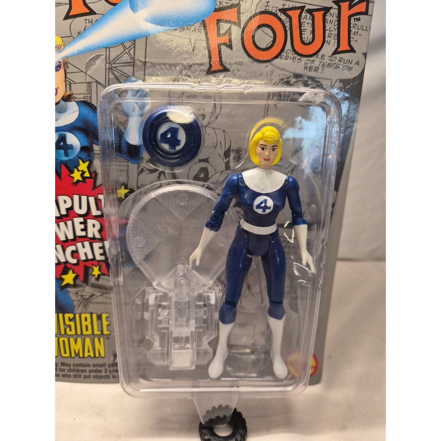 Invisible Woman Figure - 90s Toy Biz | Marvel Fantastic Four