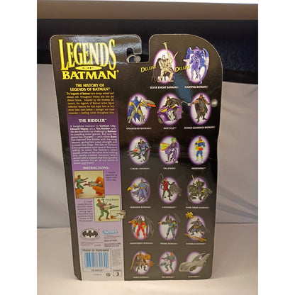 Vintage 1995 Kenner Legends of Batman THE RIDDLER Action Figure