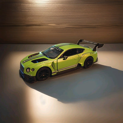 Bentley Continent GT3 Green Kinsmart 1/38 Diecast