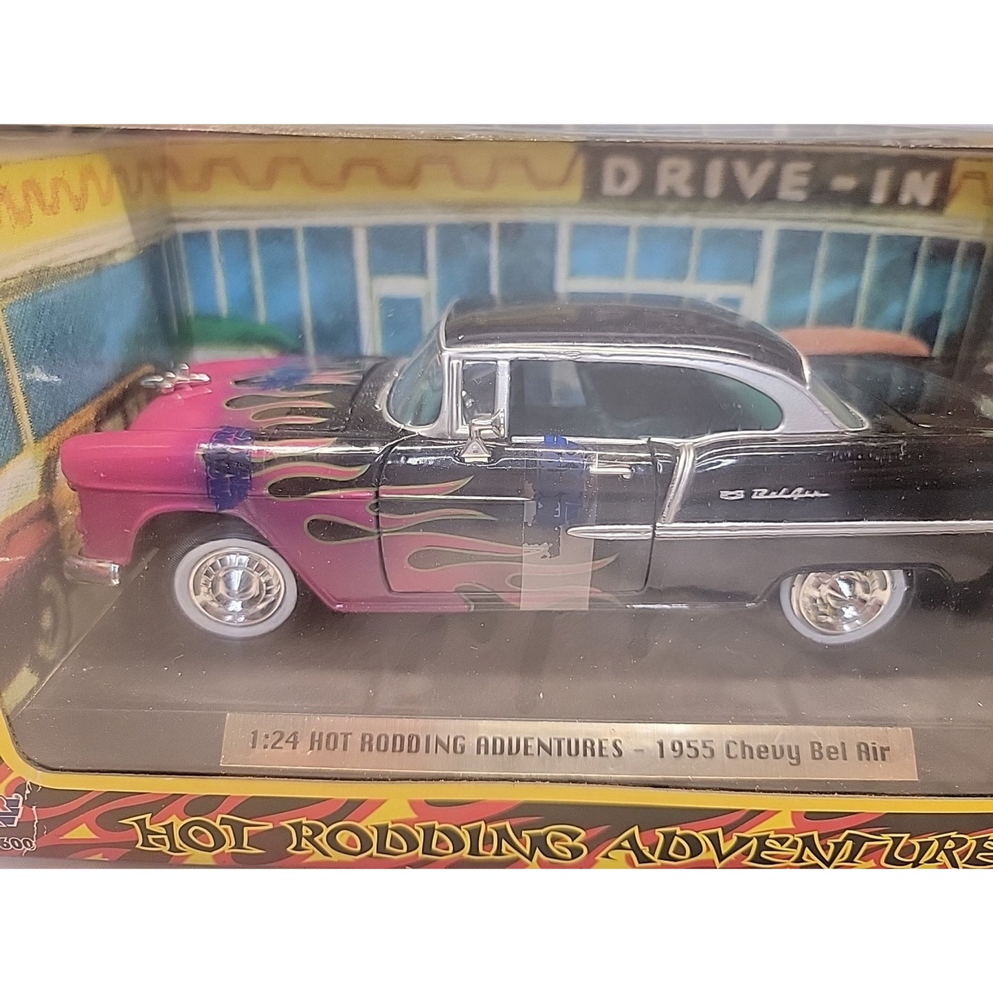 Hot Rodding Adventures 1955 Chevy BelAir 1:24 Scale