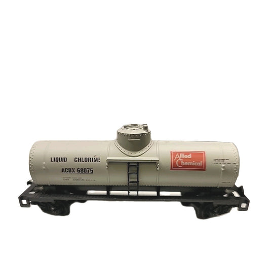 Life-Like: ALLIED CHEMICAL ACDX #68075 TANK CAR, GREY HO