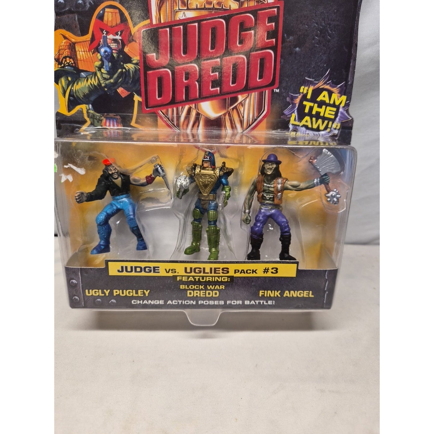 Mega Heroes Judge Dredd Pack #3 Mattel 1995