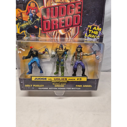 Mega Heroes Judge Dredd Pack #3 Mattel 1995