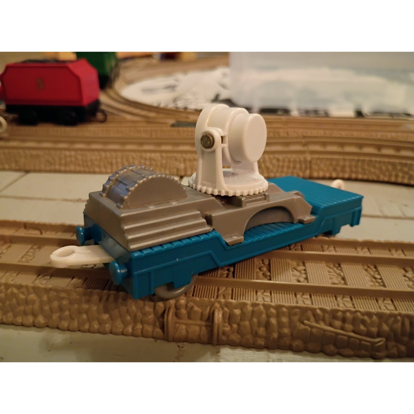 Thomas & Friends Trackmaster Search Light Car Blue