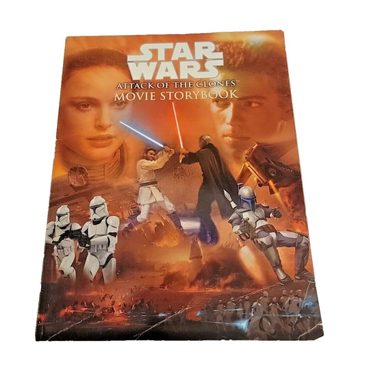 Star Wars attack of the clones Movie Storybook
