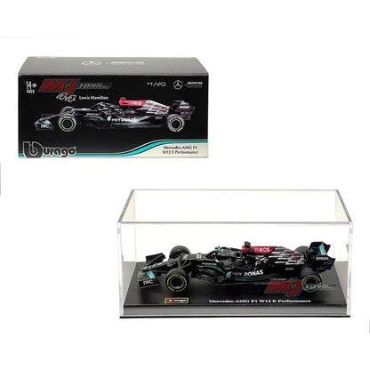 Bburago 2021 1:43 Mercedes-AMG F1 W12 E Performance #44 Lewis Hamilton HARD CASE