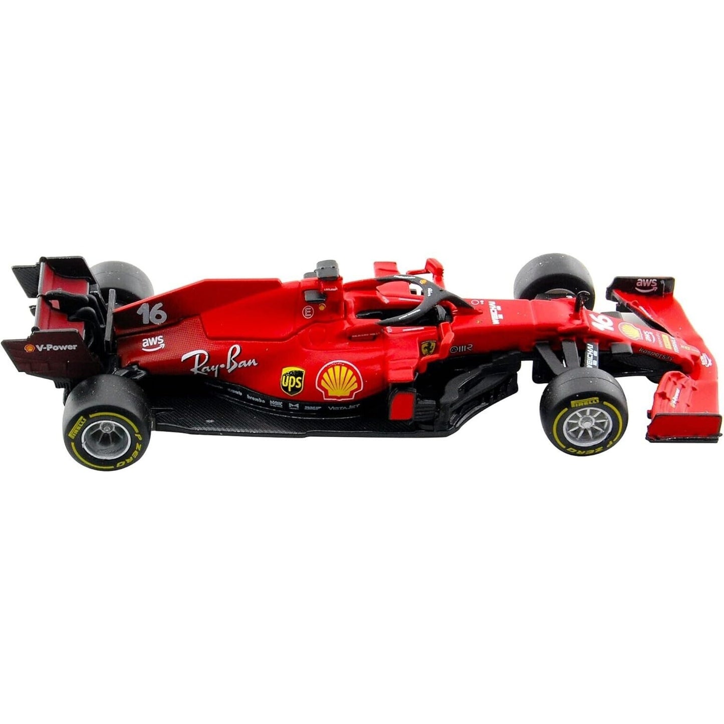 Bburago 1:43 Signature Series F1 2022 Ferrari SF21 #16 Charles LeClerc Model Car