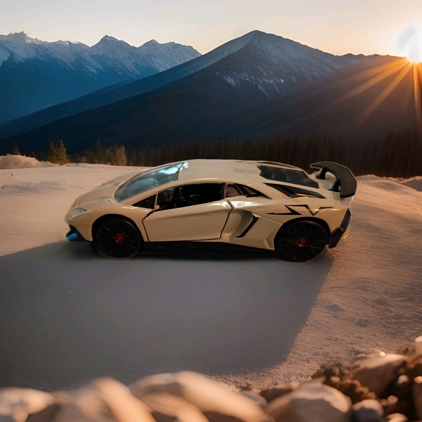 2017 Lamborghini Aventador SV 1:24 Black Jada