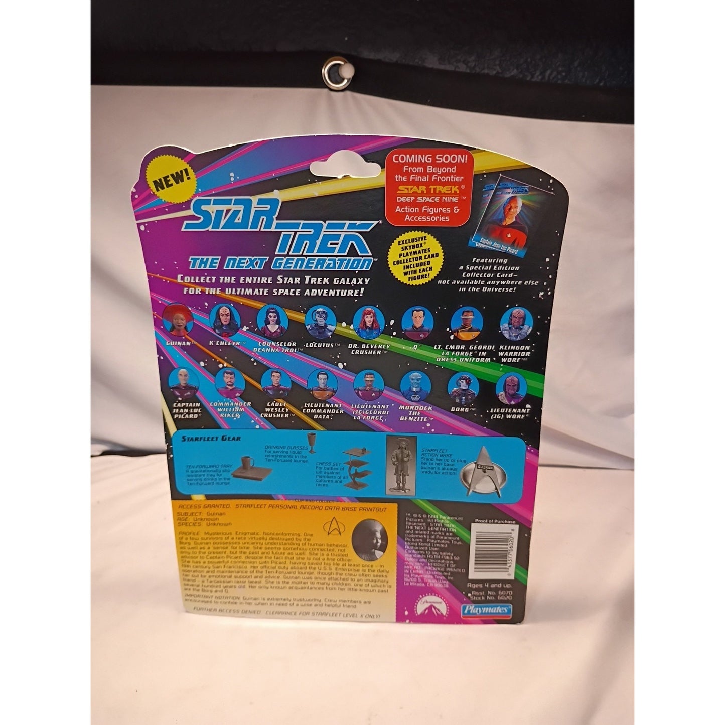 Playmates Toys Star Trek The Next Generation Guinan MOC