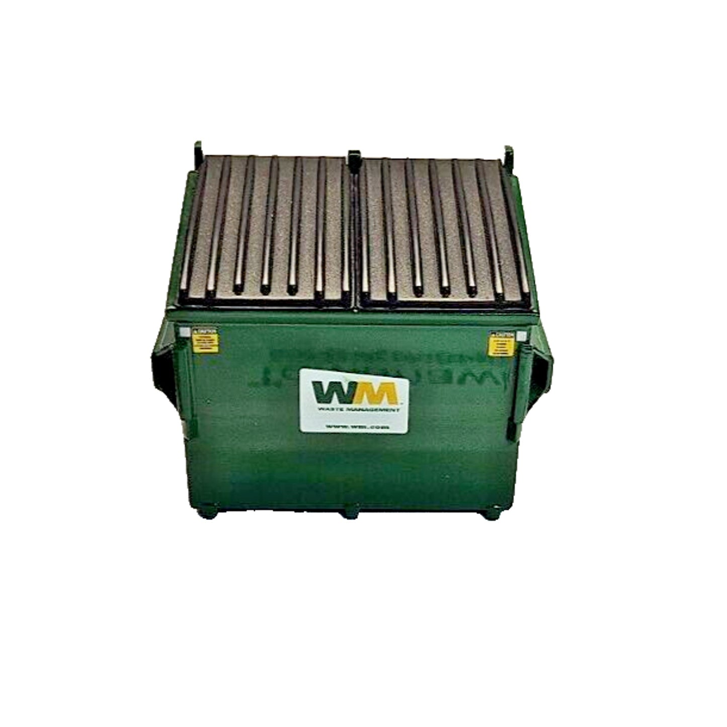 FIRST GEAR 90-0169 WASTE MANAGEMENT TRASH BIN 1:34 SCALE