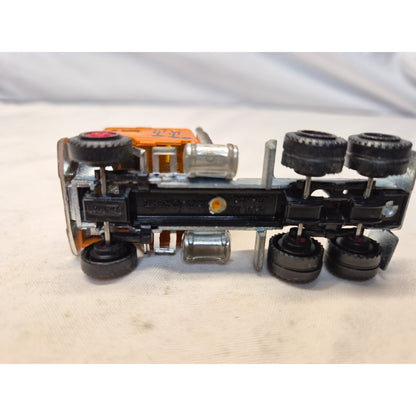 Vintage Majorette Low Loader Ford 1:87 Made In France - Pulling a Classic Pepsi