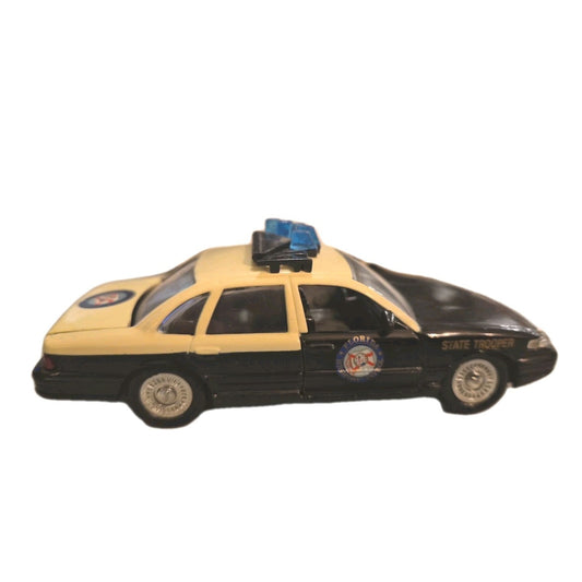 Road Champs Police Series Black/Tan Florida State Trooper 1:43 Loose With Dmg