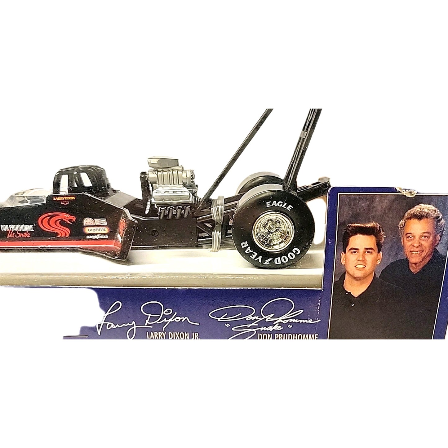 Kenner Winners Circle 1997 Top Fuel Series Don Prudhomme Larry Dixon Jr Dragster