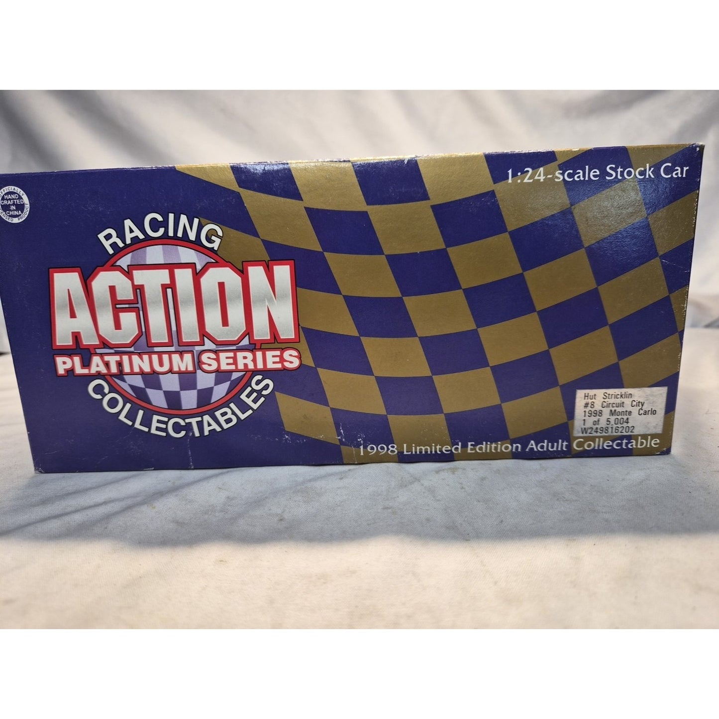 Nascar 1:24 Scale Diecast Stock Car # 8, Circuit City 1998 Hut Stricklin