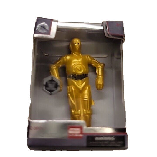 C3-PO Doré Star Wars Figurine 4 cm Mini Brands Disney