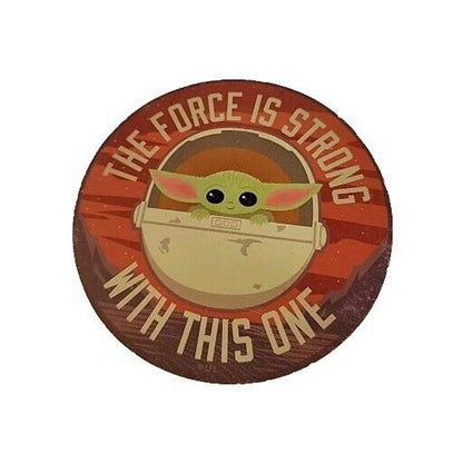 The Mandelorian The Force Is Strong With This One Magnet | 4 in x 4 in |