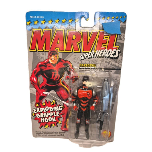 Marvel Super Heroes DAREDEVIL Figure with Exploding Grapple Hook ToyBiz