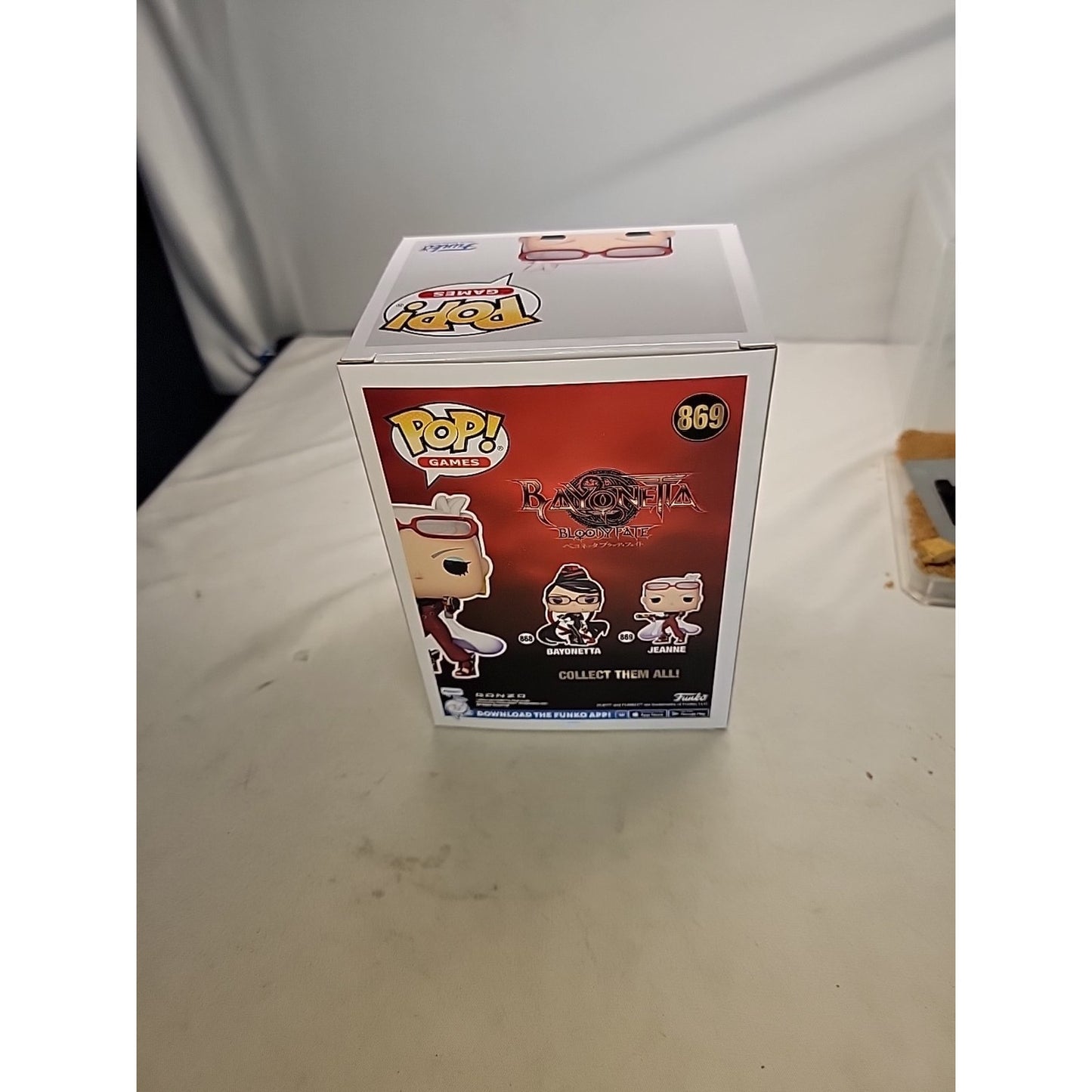 Funko Pop 869 Bayonetta Jeanne Gamestop Exclusive