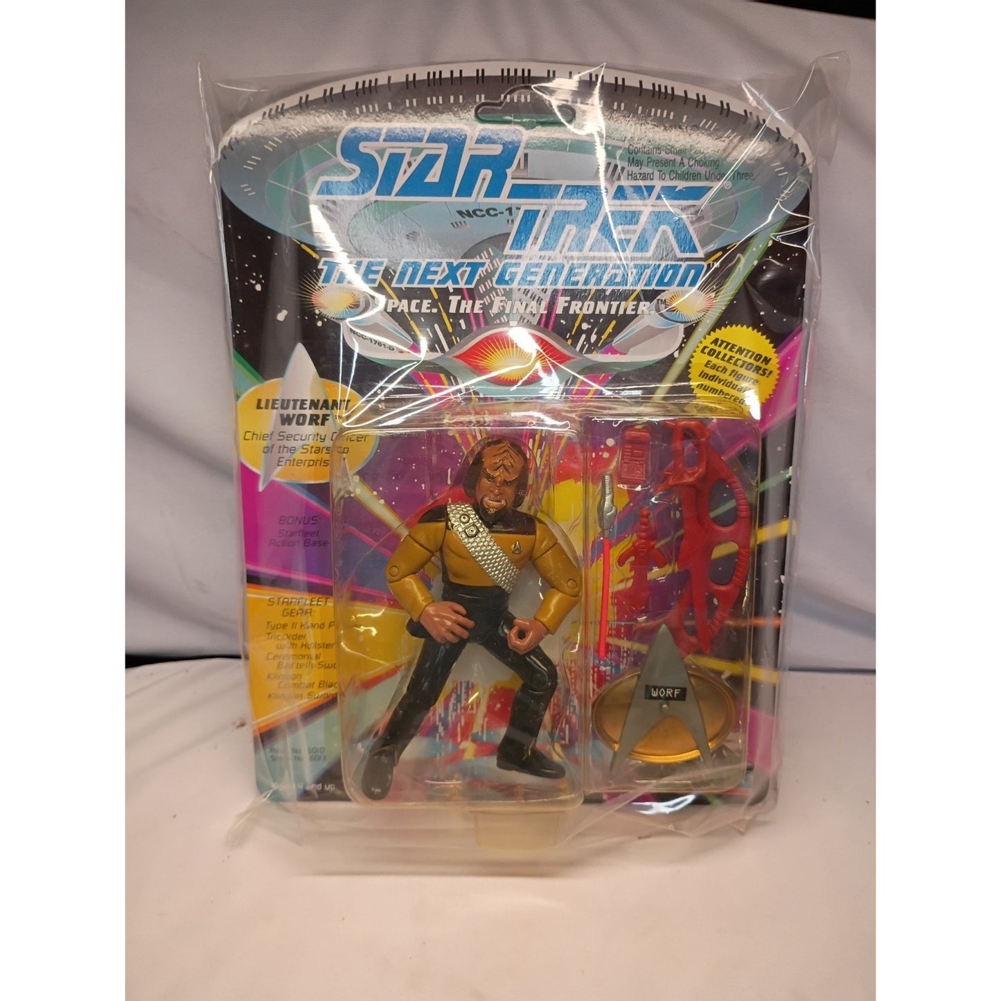 Star Trek Next Generation Lieutenant Worf Action Figure