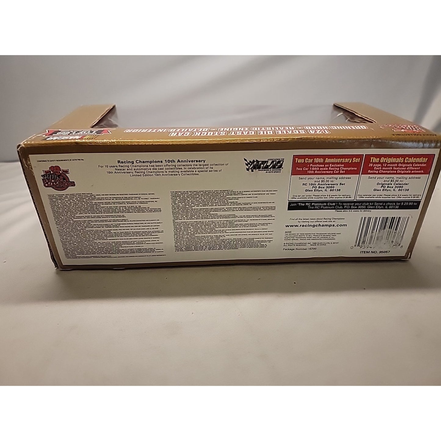 1999 Racing Champions | #10 Tide Scale 1:24 Die Cast Gold Series
