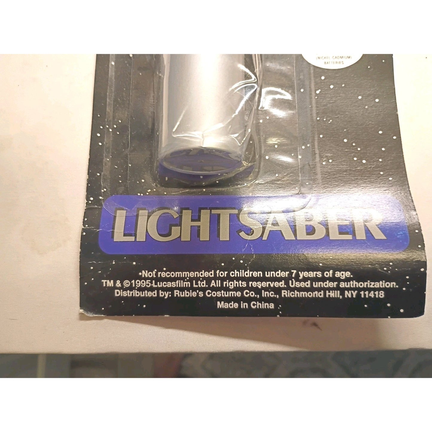 RARE Vtg Star Wars Rubies 1995 Lightsaber In Box #1588 Expands to 36” - Saber