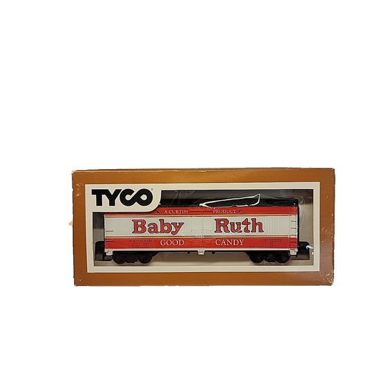 Vintage Tyco BABY RUTH Candy 40' Billboard Reefer HO Scale Train Box Car