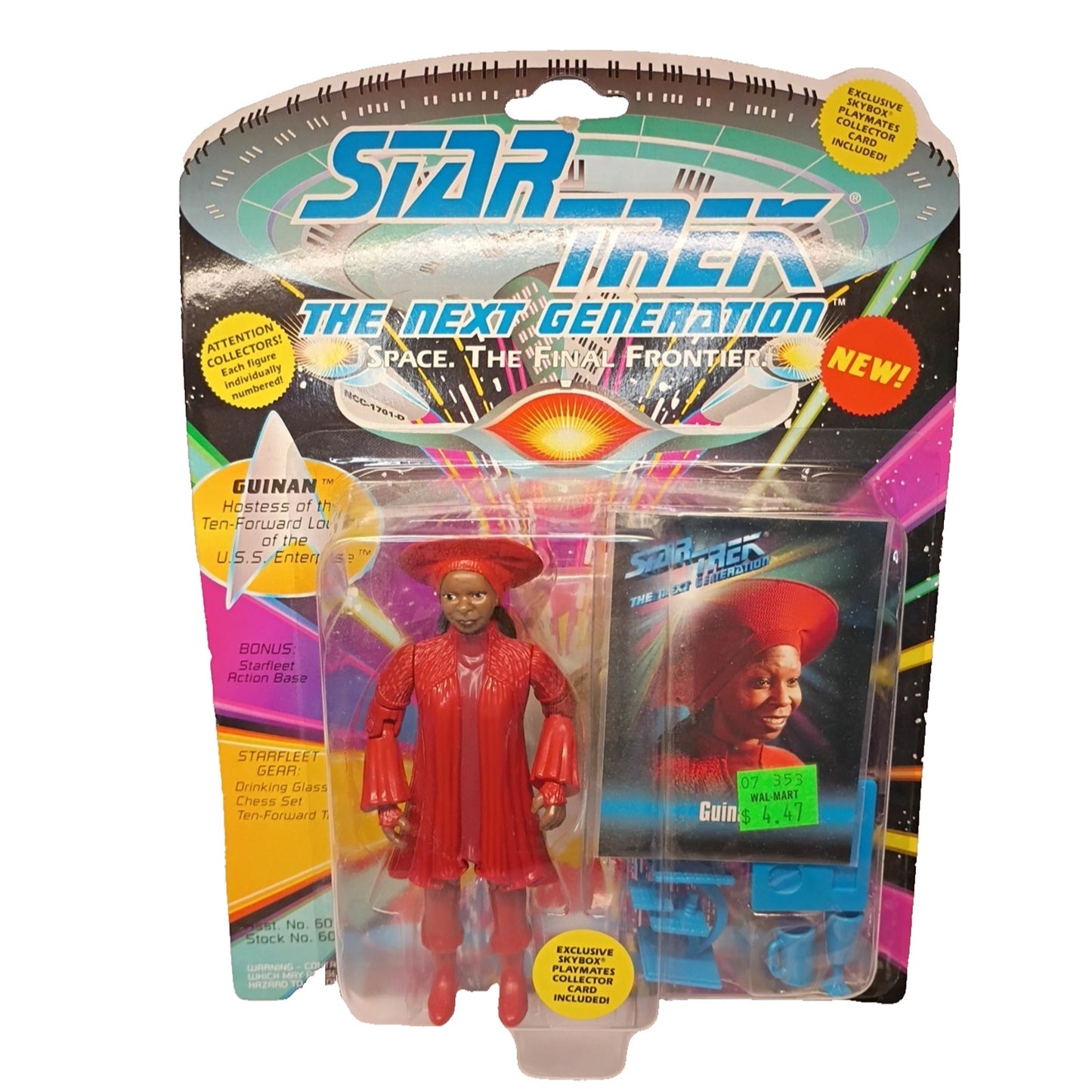 Playmates Toys Star Trek The Next Generation Guinan MOC