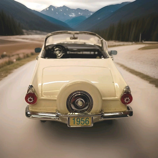 1956 Ford Thunderbird Convertible Colonial 1/24 Diecast Scale