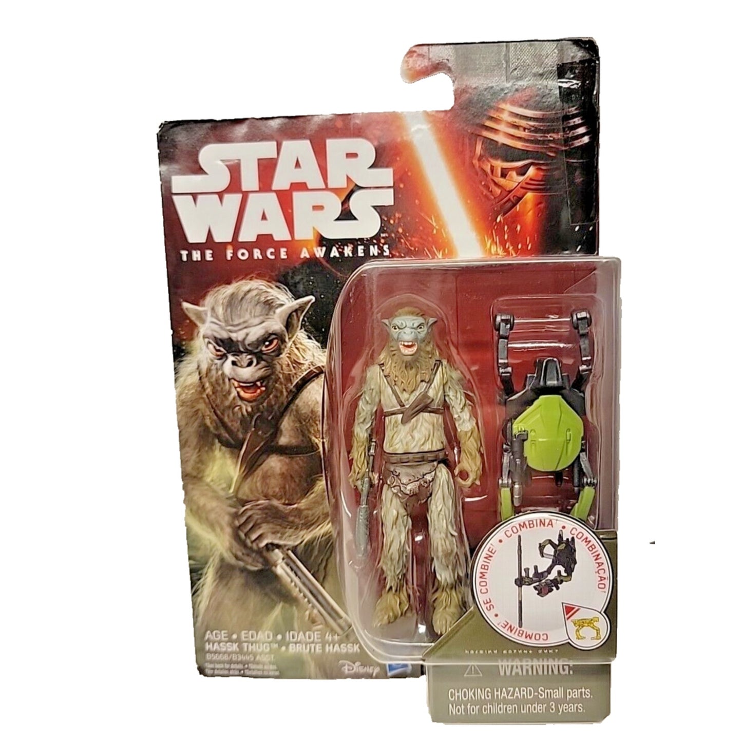 Hasbro Star Wars The Force Awakens Hassk Thug 3.75" Action Figure