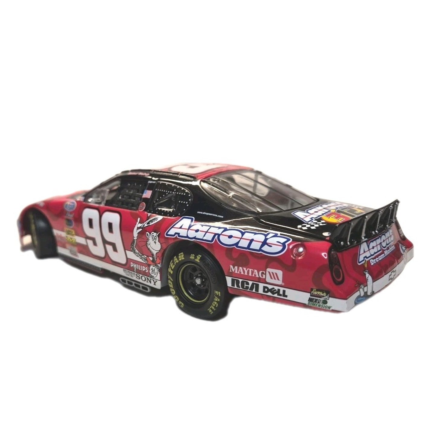 Action NASCAR- M. WALTRIP- 2003 MONTE CARLO #99 Cat In The Hat DIECAST 1:24