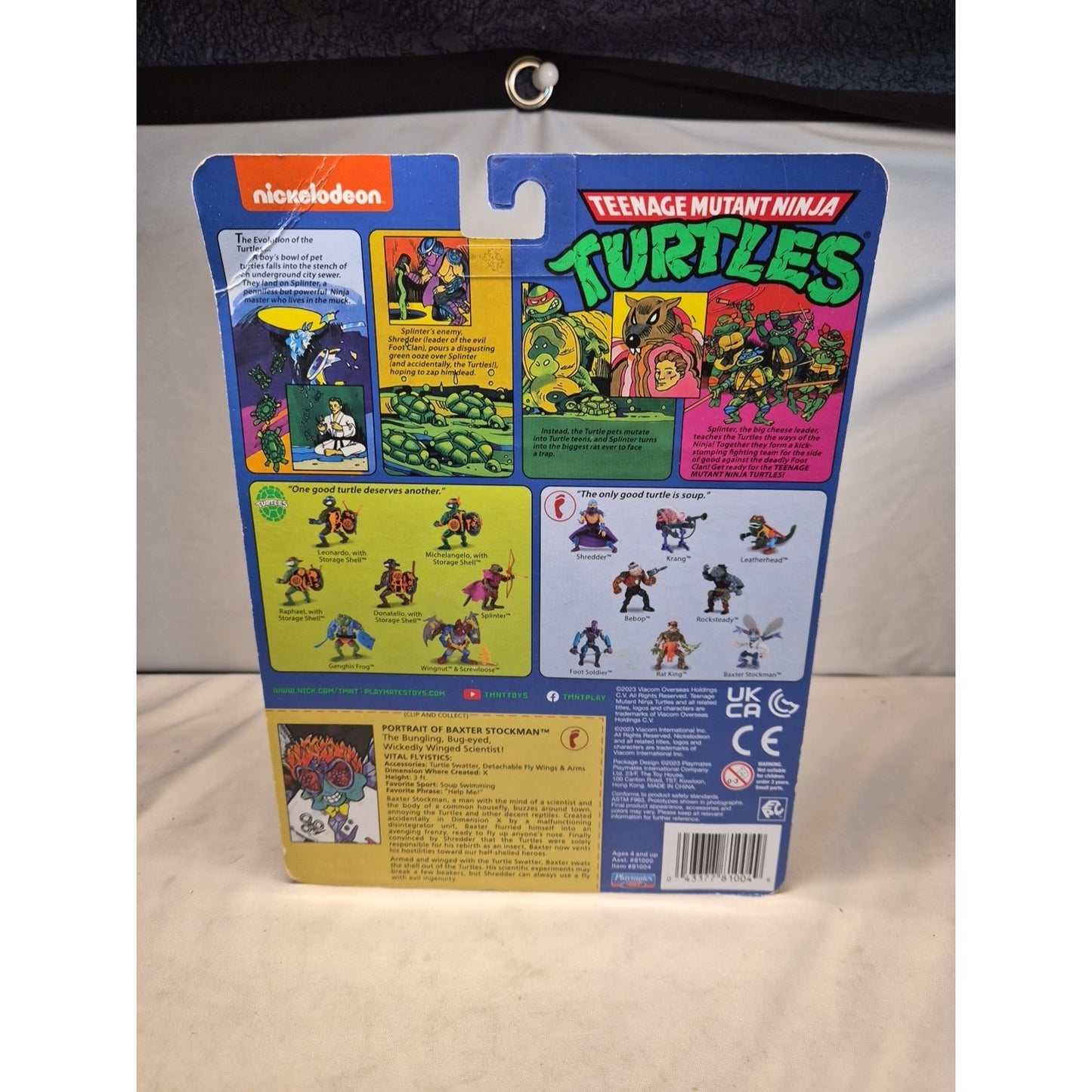 2023 Playmates Toys Teenage Mutant Ninja Turtles Baxter Stockman Action Figure