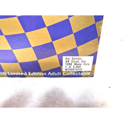 Nascar 1:24 Scale Diecast Stock Car # 8, Circuit City 1998 Hut Stricklin