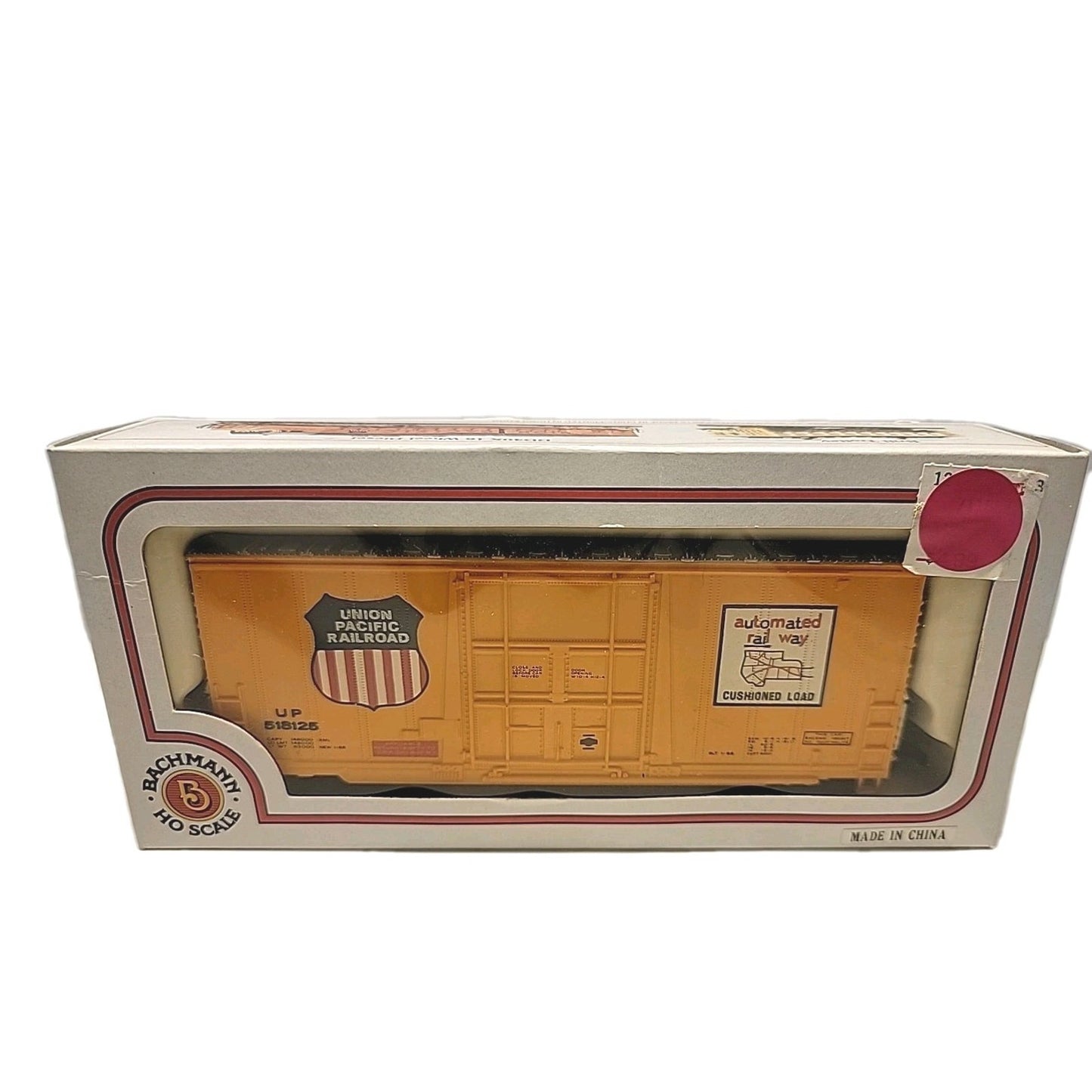 Bachmann Item No 76036 41’ Hi Cube Box Car Smooth Sides Union Pacific #518125