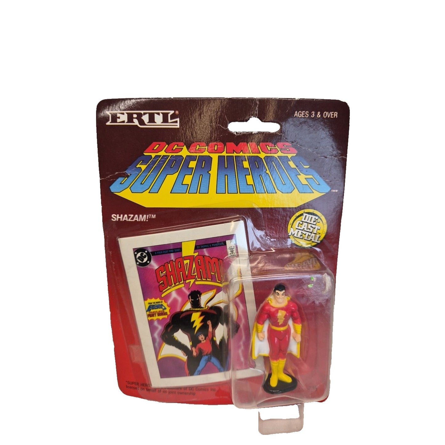 Shazam #719 Vintage 1990 ERTL Die Cast DC Comics Super Heroes Figure