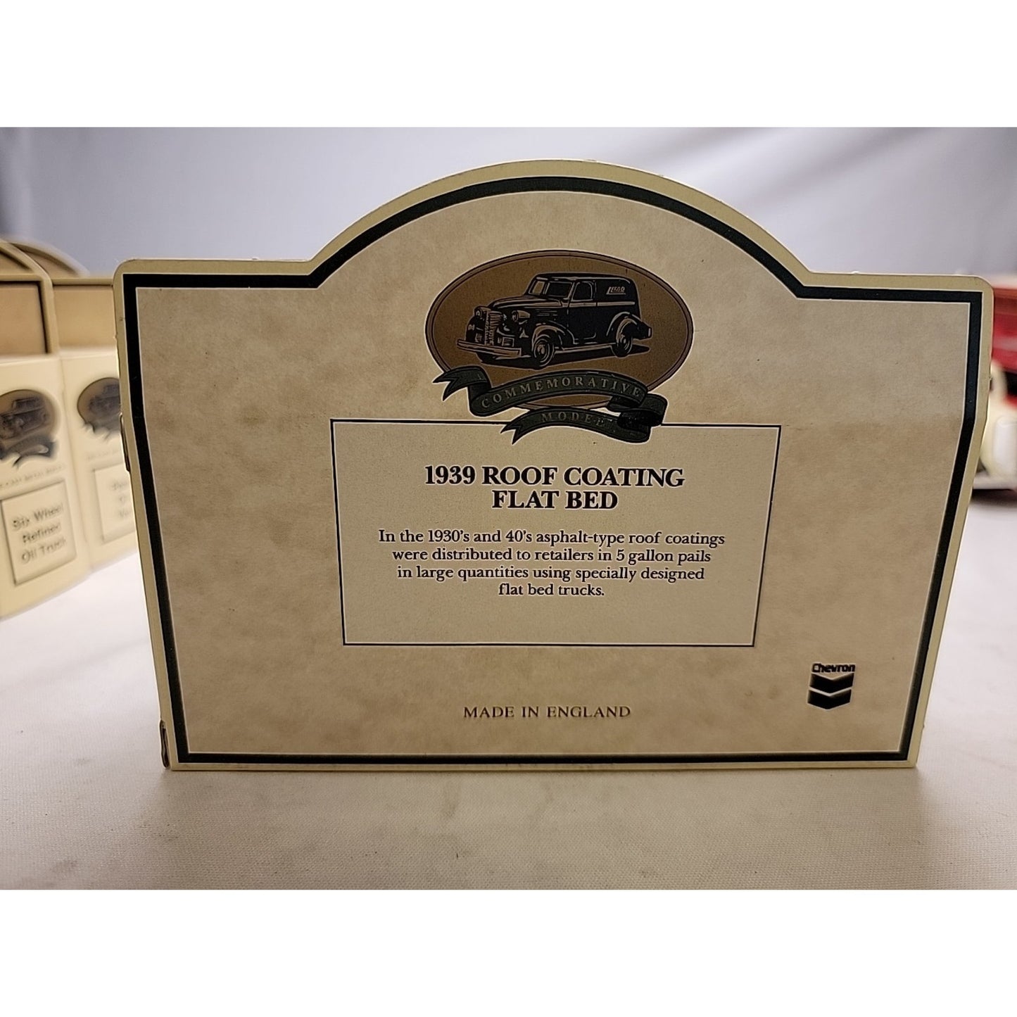 Chevron / Standard Oil Commemorative Die Cast Model
