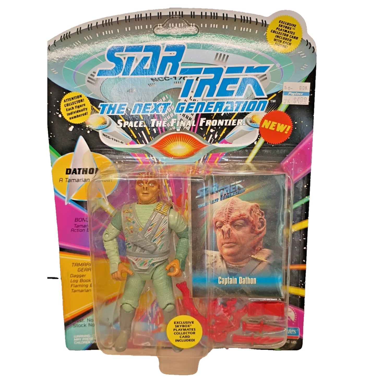 Star Trek The Next Generation TNG Captain Dathon Tamarian by Playmates 1993