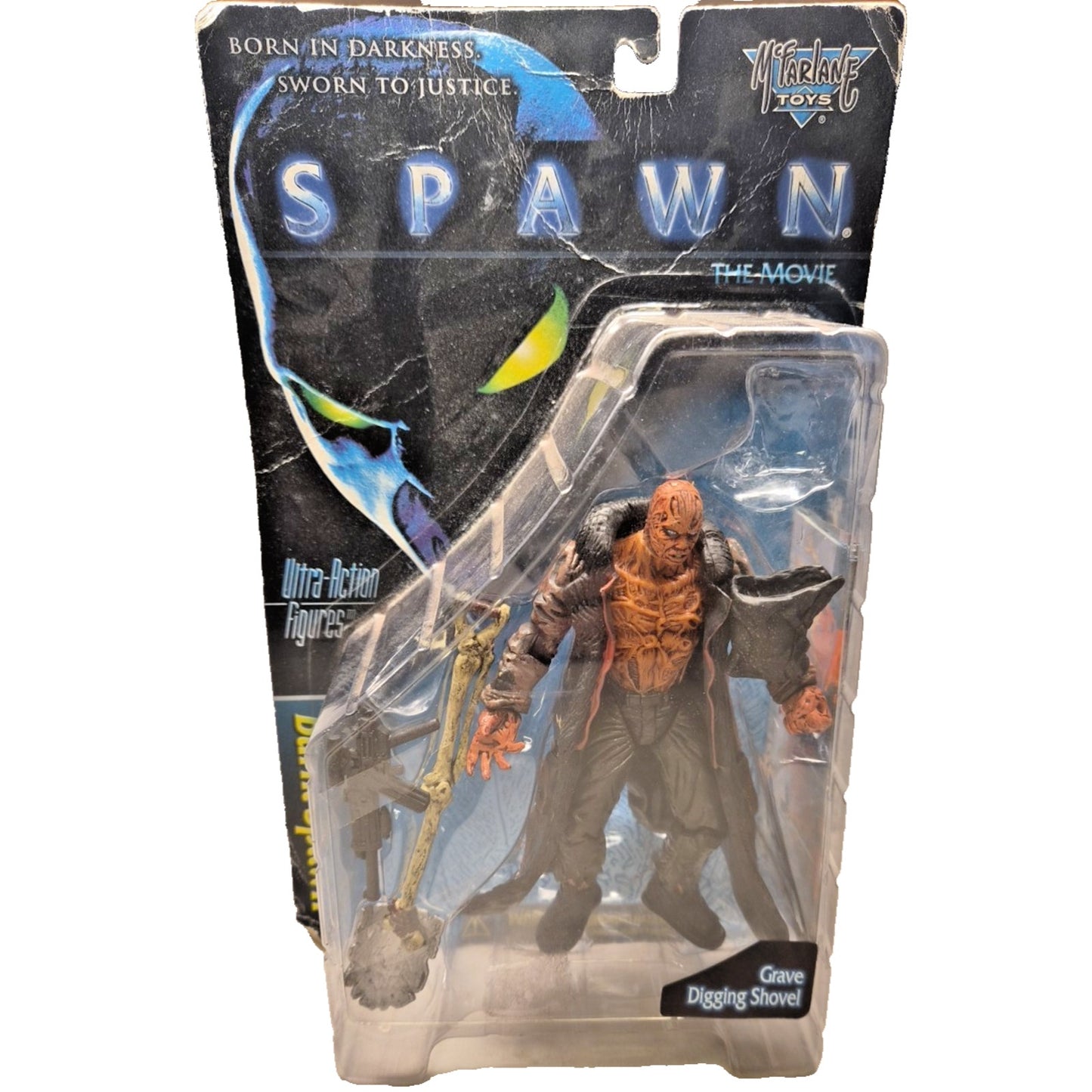 Spawn The Movie Burnt Spawn Action Figure McFarlane Toys - 1997