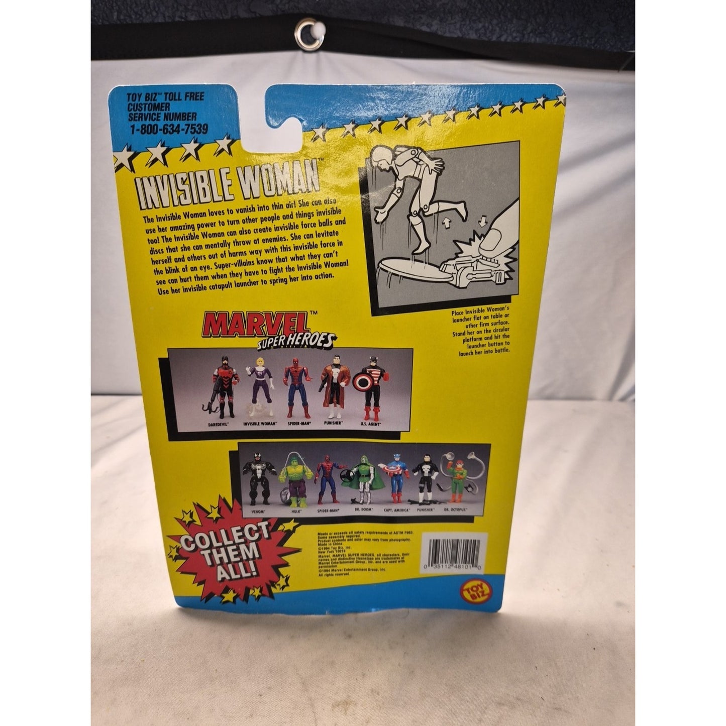 Invisible Woman Figure - 90s Toy Biz | Marvel Fantastic Four