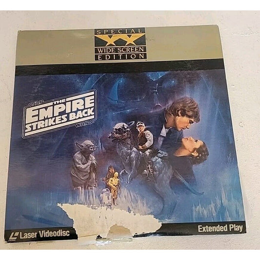 Star Wars The Empire Strikes Back Laserdisc 2-Disc Widescreen LD